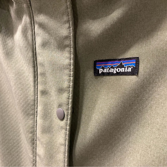 Patagonia Adze Women's Olive Green Hooded Jacket - Picture 3 of 6